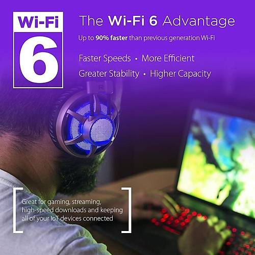 D-Link M18 EAGLE PRO AI AX1800 Wi-Fi 6 Dual Band Smart Mesh Router