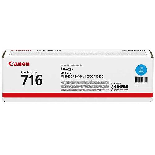 Canon CRG-716 Mavi Orijinal Toner 1979B002 1.500 Sayfa