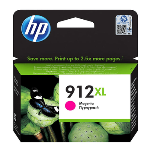 HP 912XL K�rm�z� 3YL82A Y�ksek Kapasiteli Orijinal Kartu� � 825 Sayfa