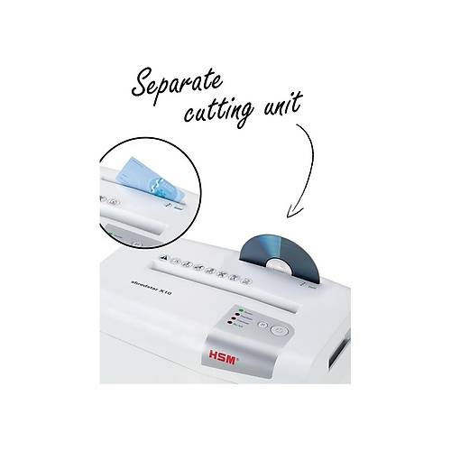 HSM Shredstar X10 Evrak �mha Makinesi 4,5x30 mm - 20lt