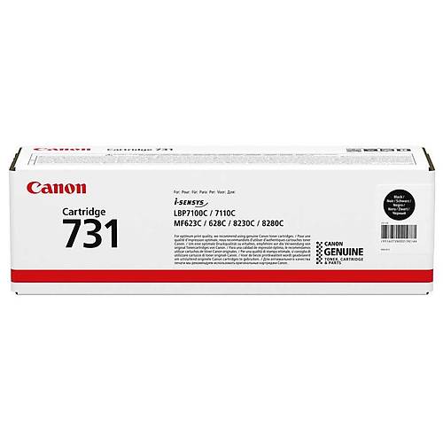 Canon CRG-731 Siyah Orijinal Toner 6272B002 1.400 Sayfa