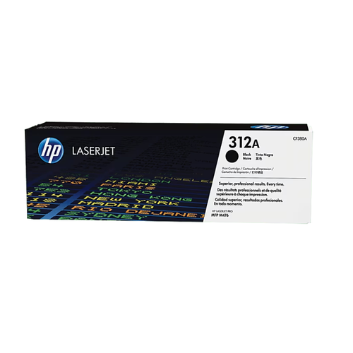 HP 312A CF380A Siyah Orijinal Toner 2600 Sayfa
