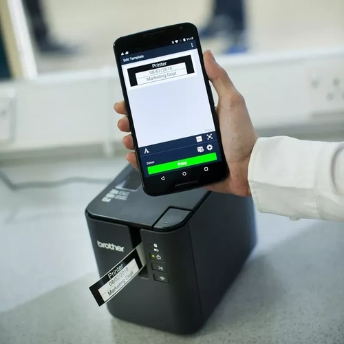 Brother P-Touch PT-P900W Barkod Yaz�c� Wi-Fi