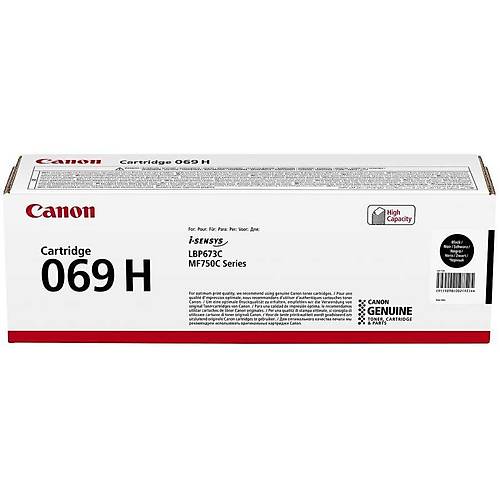 Canon CRG-069H Siyah Orijinal Toner Y�ksek Kapasiteli 5098C002 7.600 Sayfa