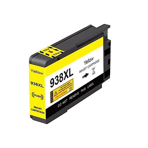 HP 938/ 938e Uyumlu Y�ksek Kapasiteli Muadil Sar� Kartu�