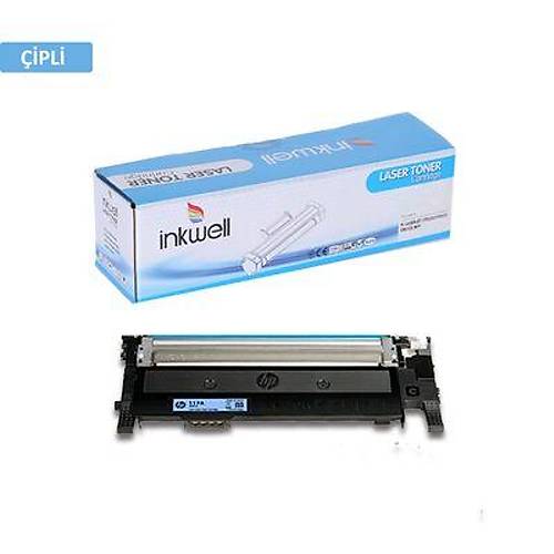 HP 117A Mavi �ipli Muadil Toner W2071A - 1.000 Sayfa