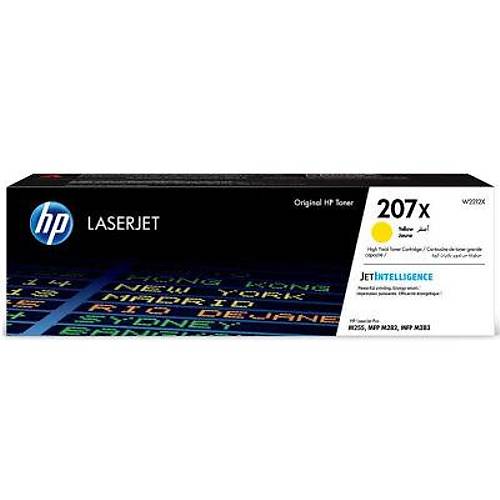 HP 207X (W2212X) Sar� Orijinal Y�ksek Kapasiteli Toner 2450 Sayfa