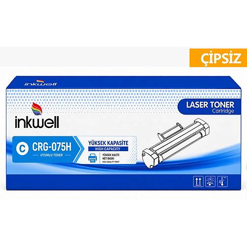 Canon CRG-075H Mavi Muadil Toner Y�ksek Kapasite - 2.500 Sayfa