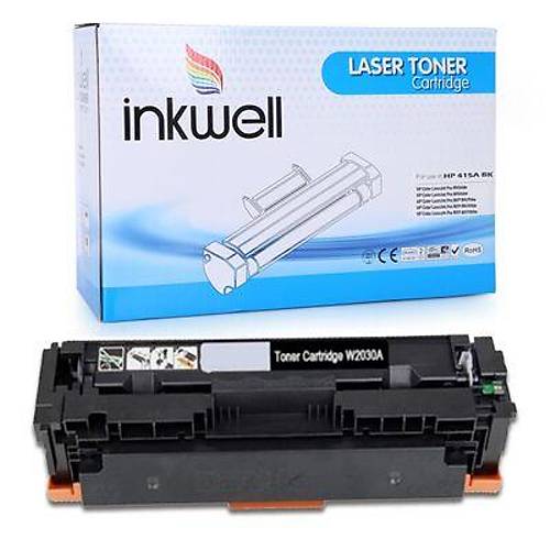 HP 415A Siyah Muadil Toner W2030A �ipli - 2.400 Sayfa