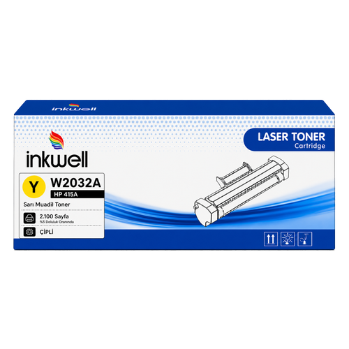 HP 415A Sar� Muadil Toner W2032A �ipli - 2.400 Sayfa
