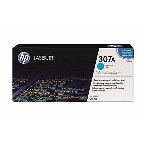 HP 307A (CE741A) Mavi�Orijinal Toner 7300 Sayfa