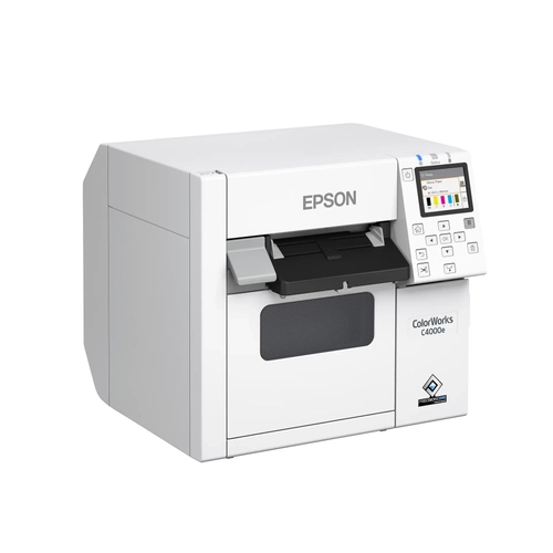 Epson Colorworks CW-C4000EBK Renkli Etiket/ Barkod Yaz�c�