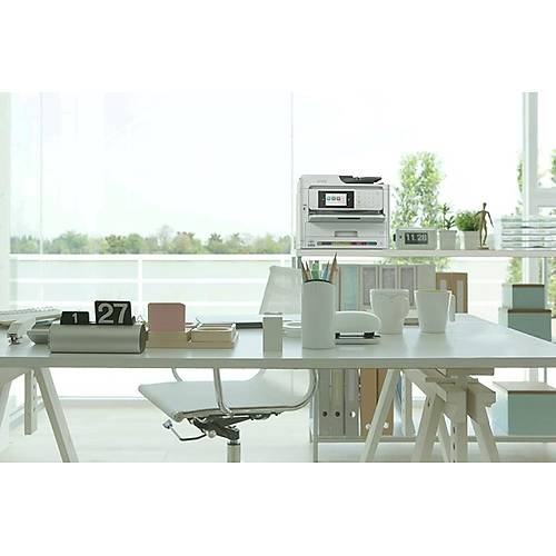 Epson WorkForce Pro WF-C5890DWF Taray�c� + Fotokopi + Faks Renkli �ok Fonksiyonlu M�rekkep P�sk�rtmeli Yaz�c�