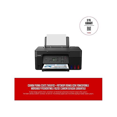 CANON Pixma G2470 Doldurulabilir M�rekkep Tankl� Yaz�c� Siyah