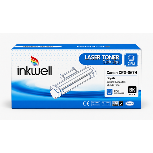 Canon CRG-067H Siyah Muadil Toner Y�ksek Kapasite - 3.150 Sayfa