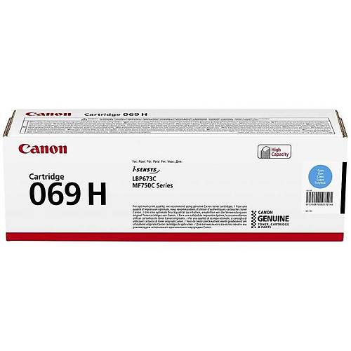 Canon CRG-069H Mavi Orijinal Toner Y�ksek Kapasiteli 5097C002 5.500 Sayfa