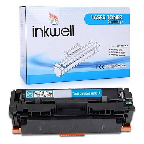 HP 415X Y�ksek Kapasiteli Mavi Muadil Toner �ipli - 6.000 Sayfa