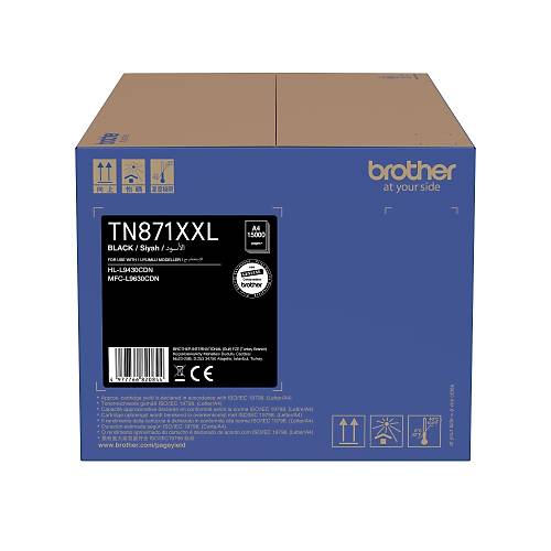 Brother TN-871XXL BK Siyah Orijinal Toner 15.000 Sayfa