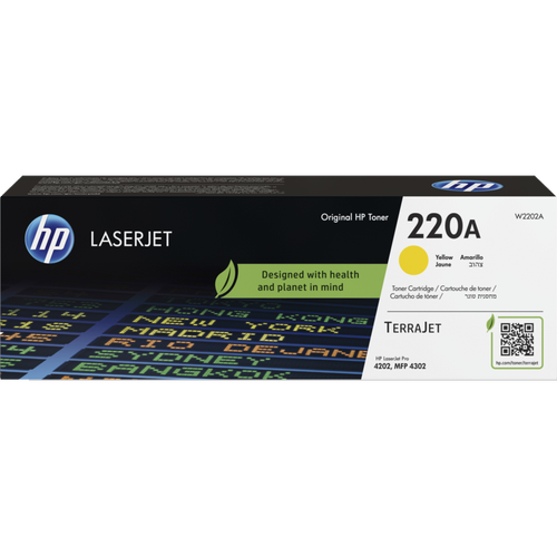 HP 220A Sar� Orijinal Toner (W2202A) 1800 Sayfa
