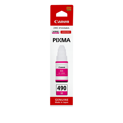 Canon GI-490 K�rm�z� Orijinal M�rekkep 0665C001