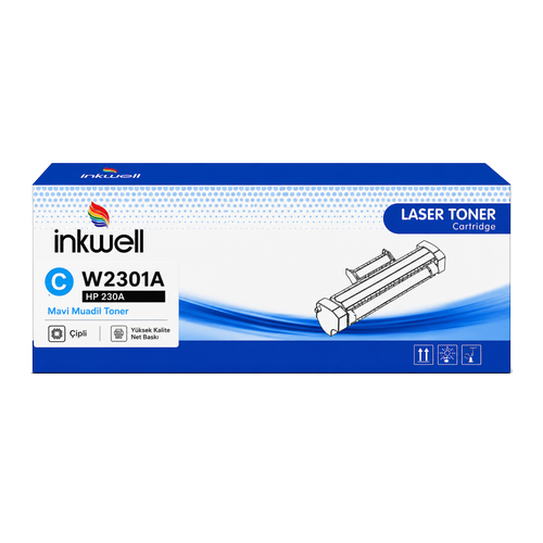 HP W2301A (230A) Mavi Muadil Lazer Toner - 1.800 Sayfa