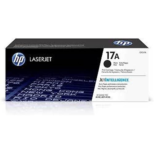 HP 17A (CF217A) Orijinal Siyah Toner 1600 Sayfa