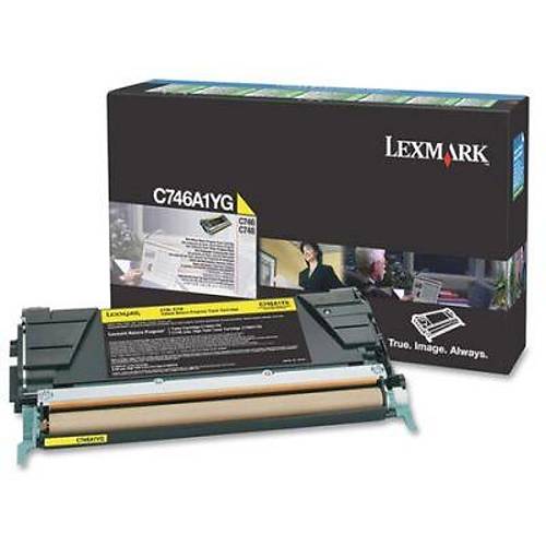 Lexmark C746 Sar� Orijinal Toner 7000 Sayfa