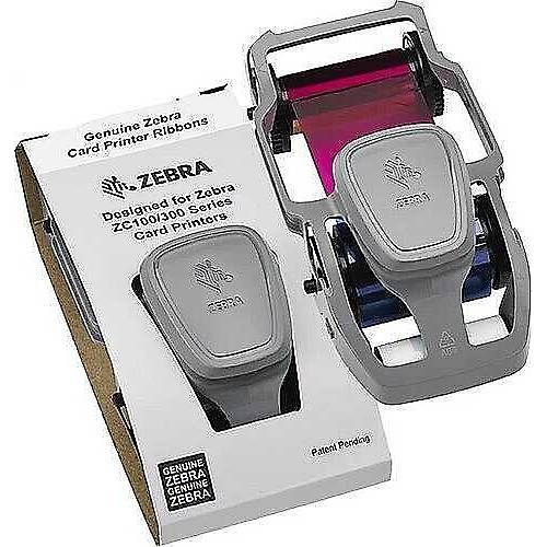 Zebra ZC300 YMCKO Renkli Ribon (300 Bask�)