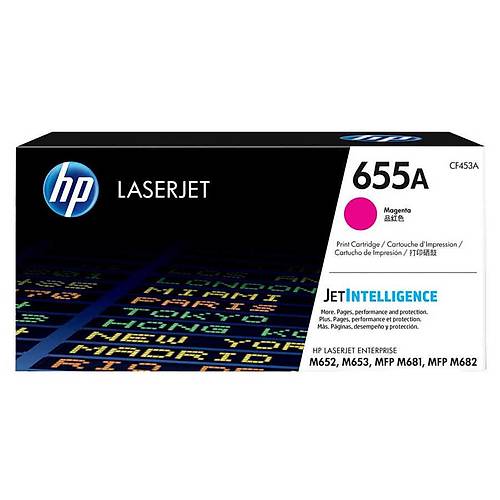 HP 655A CF453A K�rm�z� Orijinal Toner 10.500 Sayfa