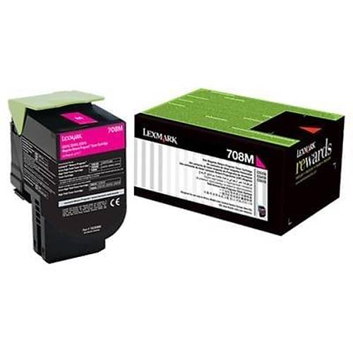 Lexmark 75M5XM0 K�rm�z� Orijinal Toner - 11700 Sayfa