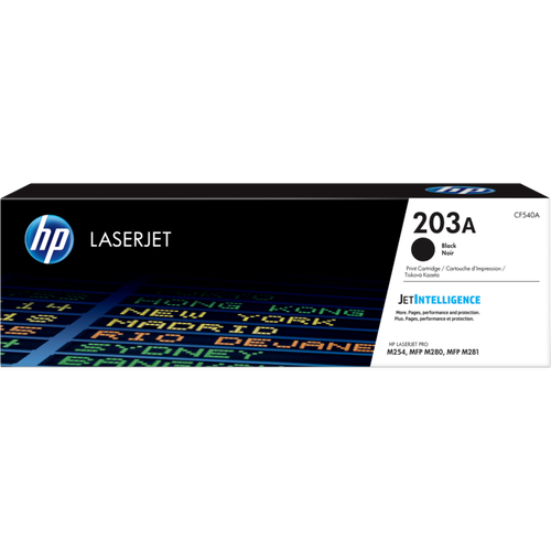 HP 203A (CF540A)  Siyah Orijinal Toner 1400 Sayfa