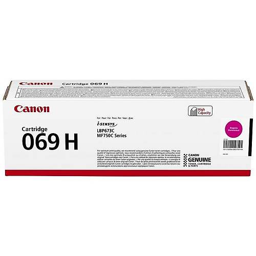 Canon CRG-069H K�rm�z� Orijinal Toner Y�ksek Kapasiteli 5096C002 5.500 Sayfa