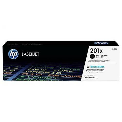 HP 201X (CF400X) Siyah Orijinal Toner Y�ksek Kapasiteli  2800Sayfa