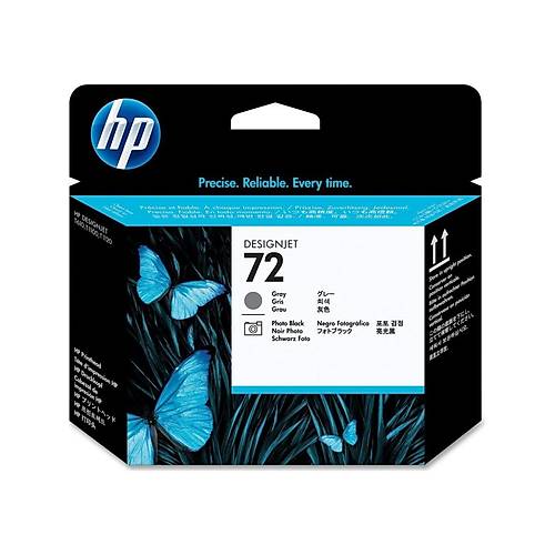 HP 72 C9380A Gri-Foto Siyah Orijinal�Bask��Kafas�