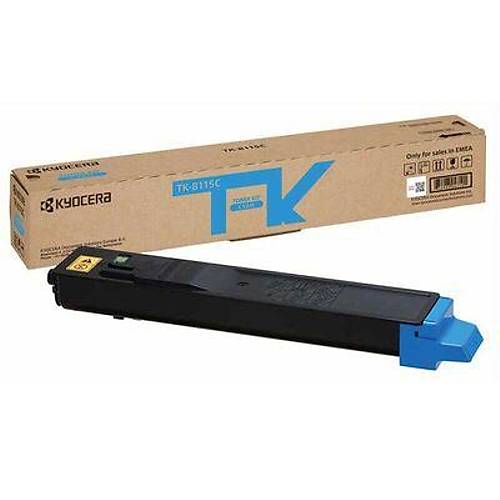 Kyocera TK-8115C Mavi Orijinal Toner 6000 Sayfa