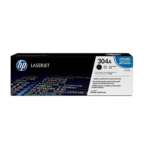 HP 304A (CC530A)  Siyah�Orijinal Toner  3500 Sayfa