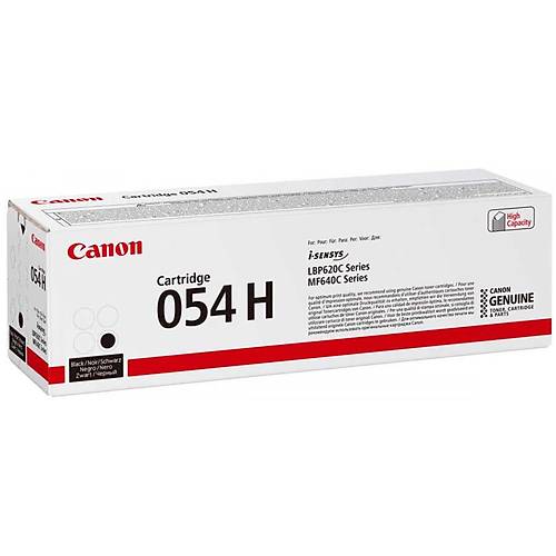 Canon CRG-054H Siyah Orijinal Toner Y�ksek Kapasiteli 3028C002 3.100 Sayfa