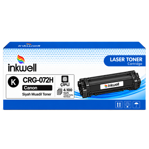 Canon CRG-072H Chipli Muadil Toner 4.100 Sayfa