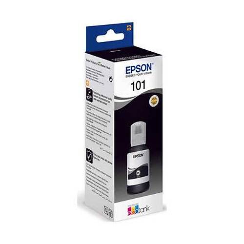 Epson 101 EcoTank C13T03V14A Siyah Orjinal M�rekkep