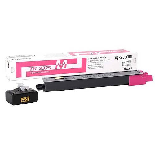 Kyocera TK-8325 M Orijinal K�rm�z� Toner Taskalfa  2551ci