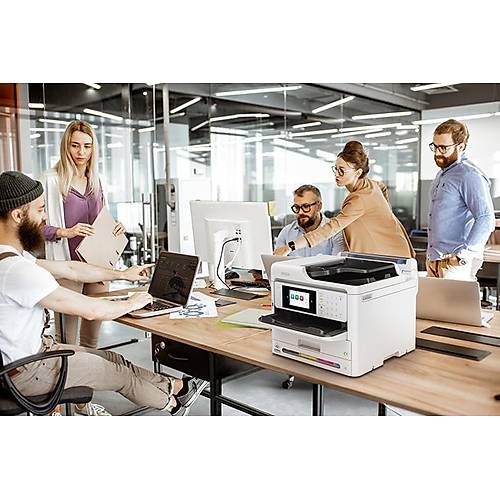Epson WorkForce Pro WF-C5890DWF Taray�c� + Fotokopi + Faks Renkli �ok Fonksiyonlu M�rekkep P�sk�rtmeli Yaz�c�