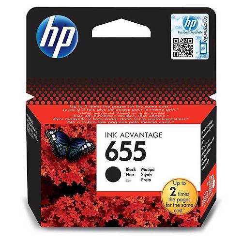 Hp 655 CZ109AE Siyah Orijinal Kartu� 550 Sayfa
