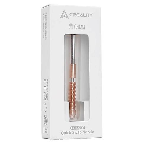 Creality K1 MAX Nozzle H�zl� De�i�im Unicorn Quick-Swap Nozzle-0.4mm