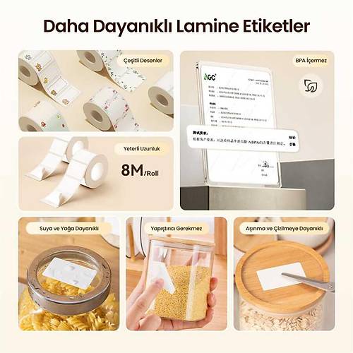 Niimbot B21 PRO K�rm�z� Termal Etiket Yaz�c� (300 DPI)