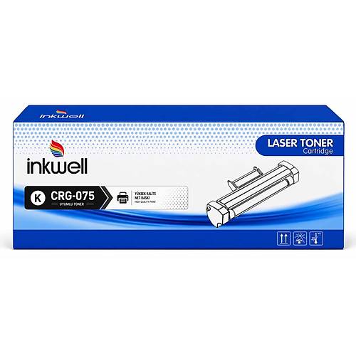 Canon CRG-075 Siyah Muadil Toner - 1.400 Sayfa