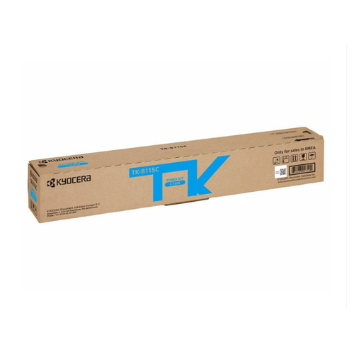 Kyocera TK-8115C Mavi Orijinal Toner 6000 Sayfa