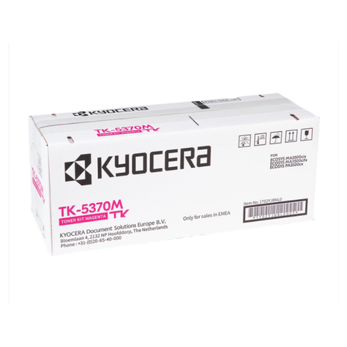 Kyocera TK-5370 K�rm�z� Orijinal Toner 5000 Sayfa