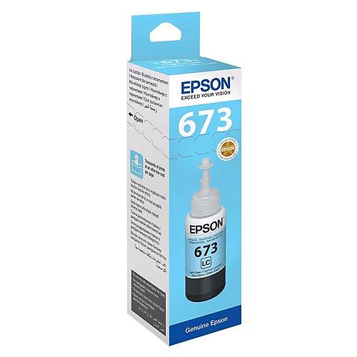 Epson T6735-C13T67354A A��k Mavi Orijinal M�rekkep