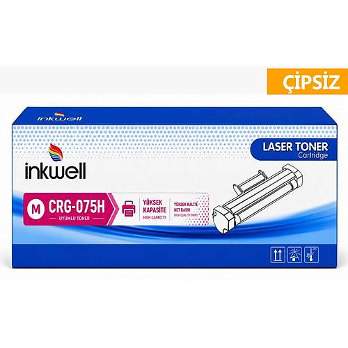 Canon CRG-075H K�rm�z� Muadil Toner Y�ksek Kapasite - 2.500 Sayfa