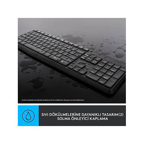 Logitech 920-007925 MK235 Kablosuz Klavye Mouse Set